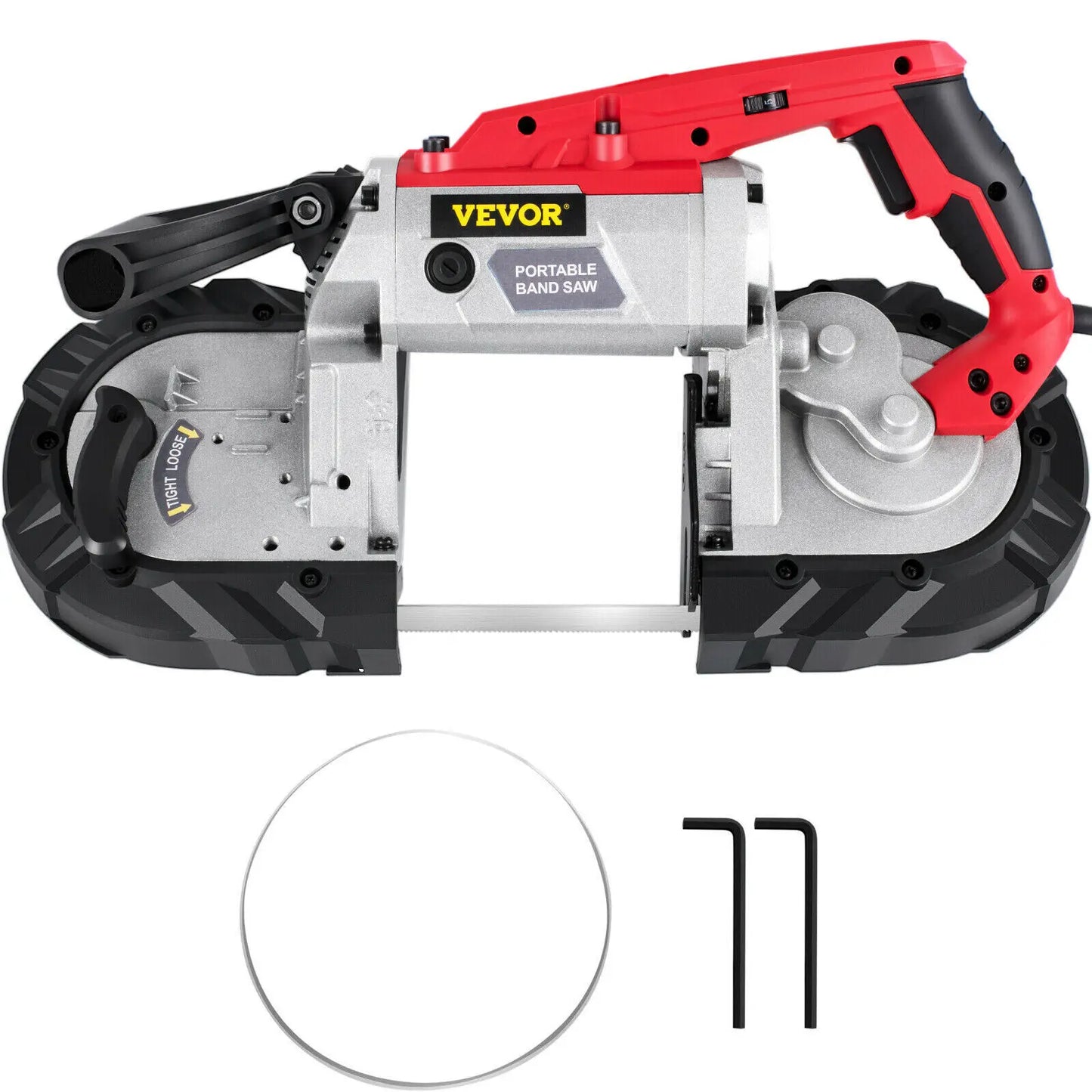 Portable BandSaw 5Inch Cutting Capacity Cordless Variable Speed