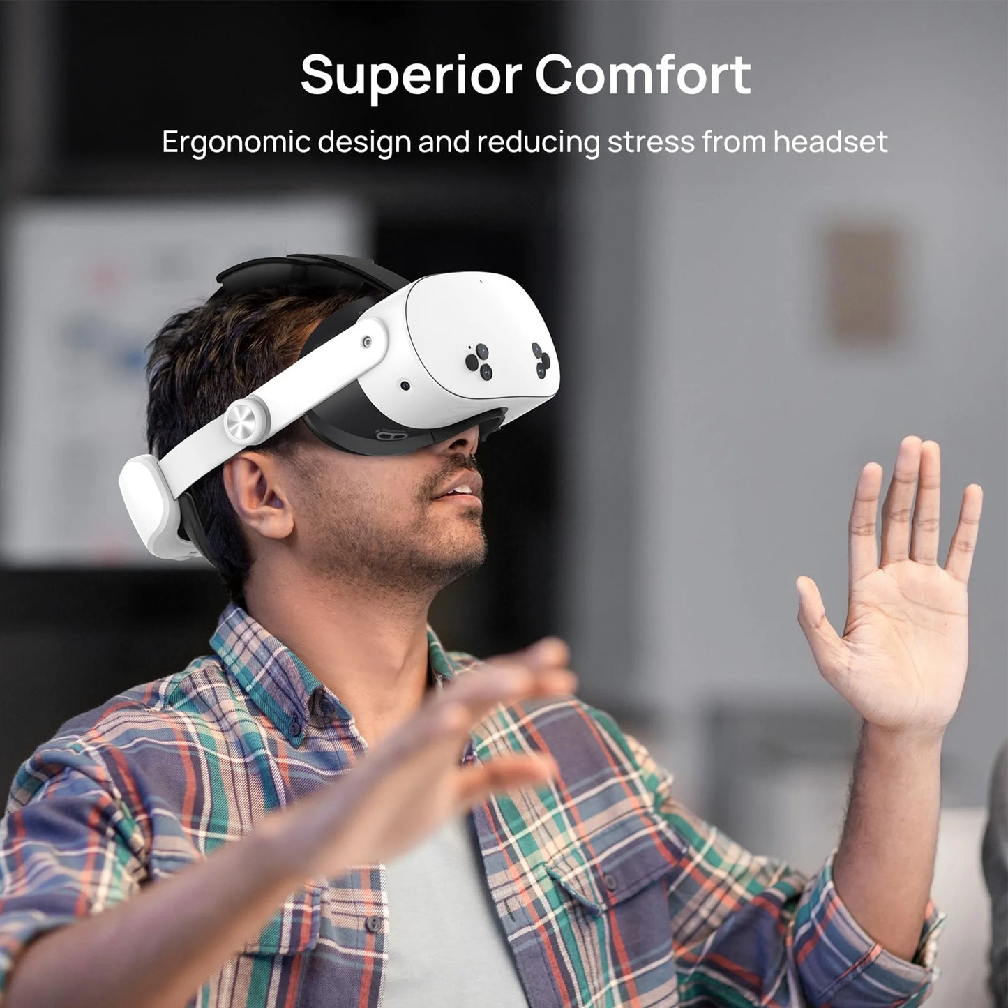 TRANSNOVO Head Strap Compatible with Meta Quest