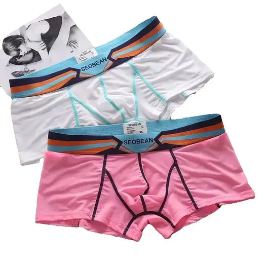 Men's Translucent Nylon Inner Pouch Boxer Briefs