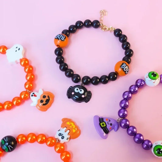 Cute Cartoon Cat Collar Halloween Accessories Pearl