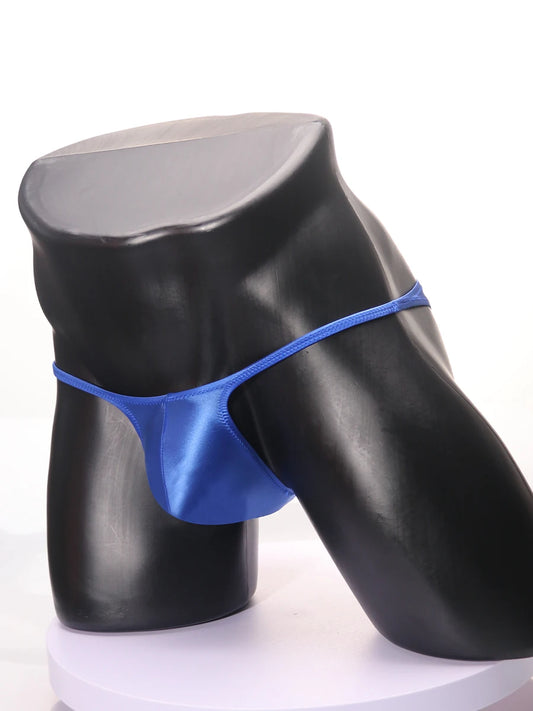 Low Waist Ice Silk Smooth Men's e Underwear