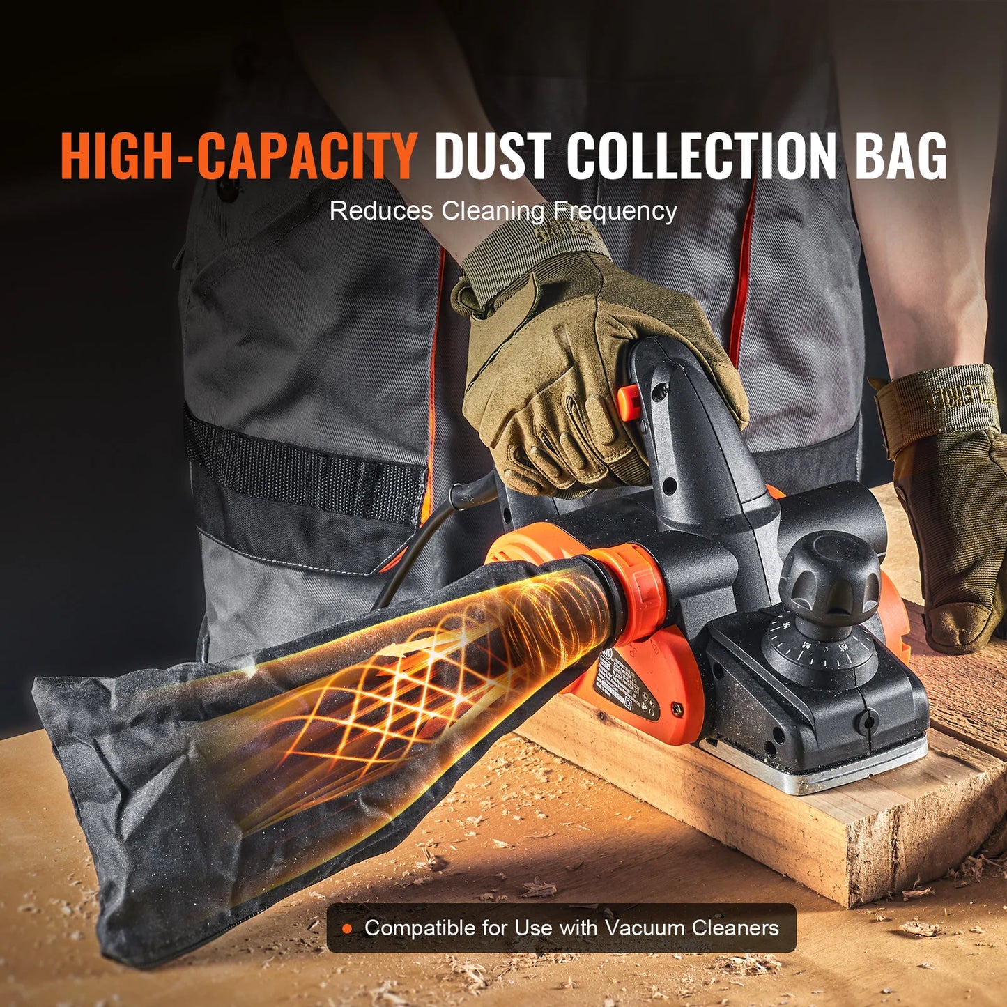 SucceBuy Electric Hand Planer High-Speed Powerful