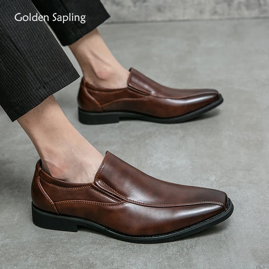 Golden Sapling Casual Business Shoes Men Formal