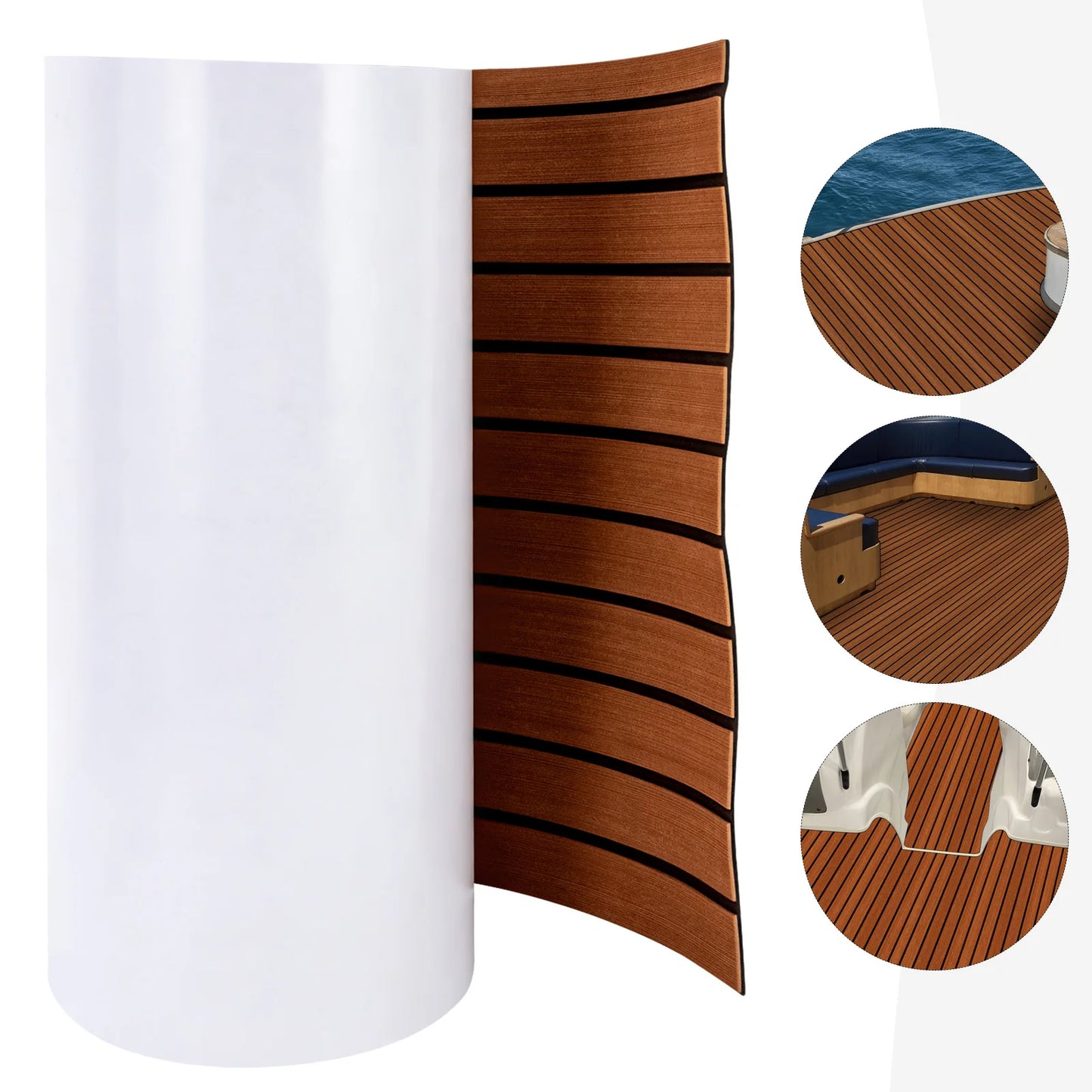 EVA Foam Decking Sheet Faux Teak Marine Mat