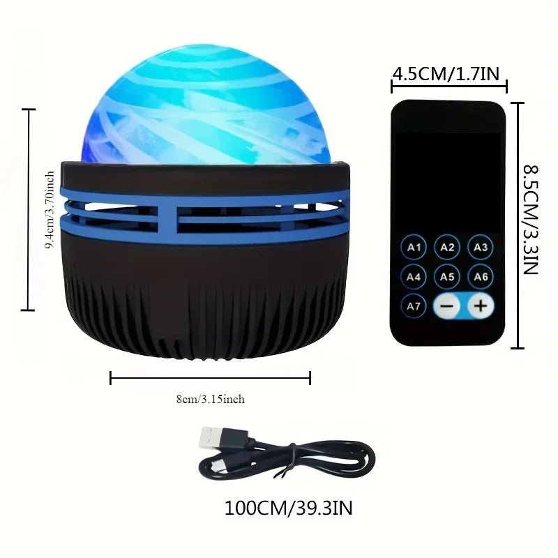 Starry Sky Projection Light, LED With Remote