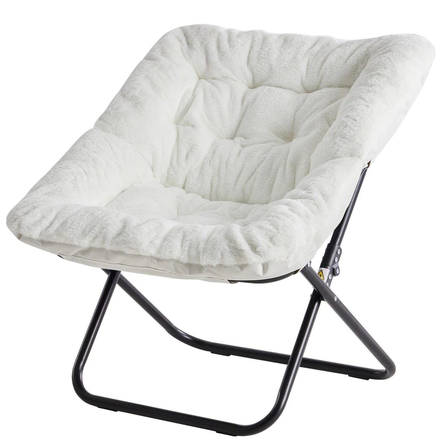 Cozy Saucer Chairs Soft Faux Fur Large