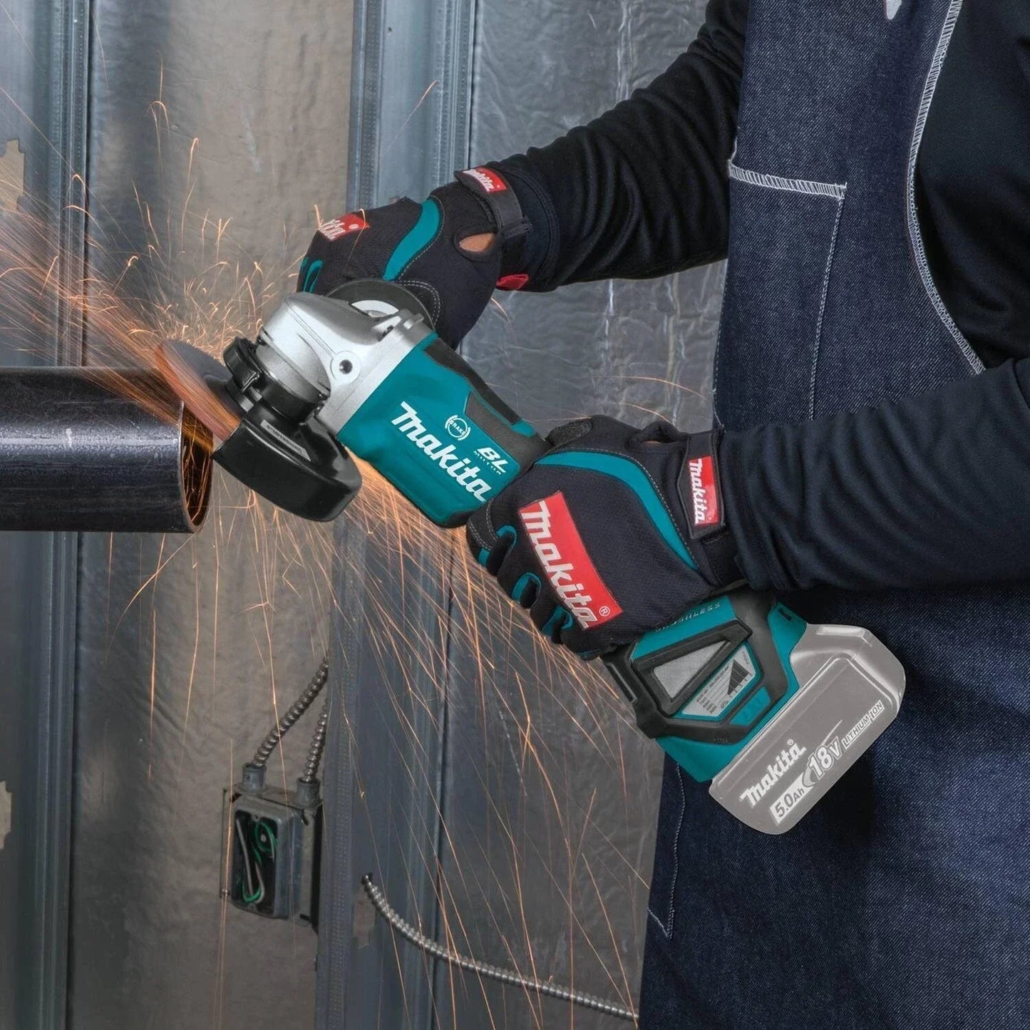 Cordless Power Angle Grinder Rechargeable