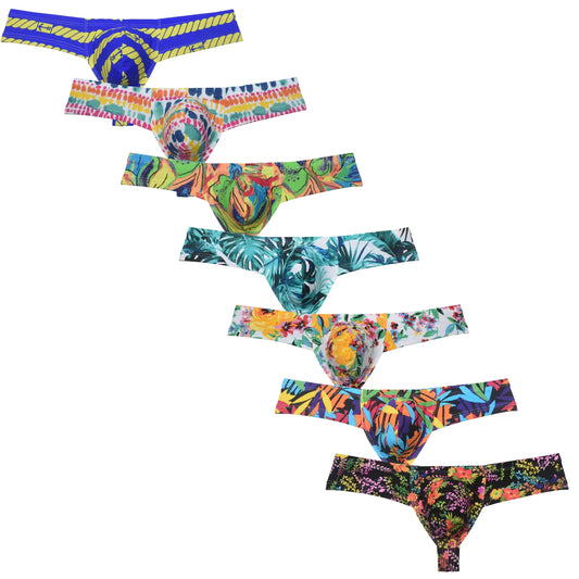 Mens Underwear Nylon Boxer Pouch Breathbale