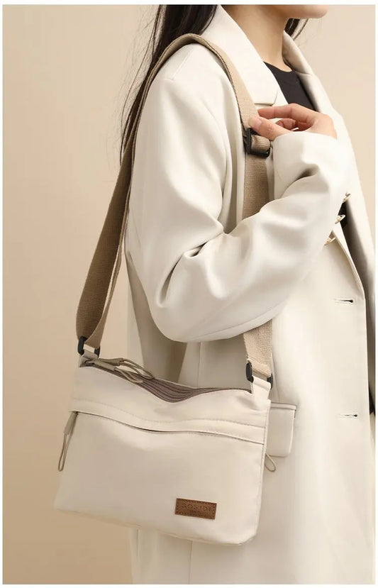 Women's Shoulder Bag Simple Solid Color Nylon
