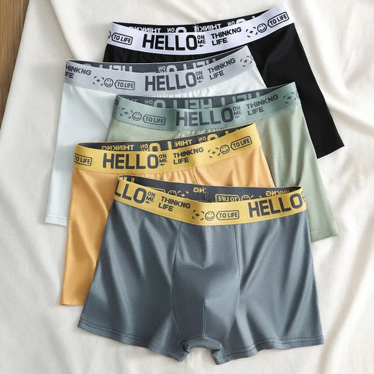 Sexy Men's Boxer Briefs Underwear Fit Breathable