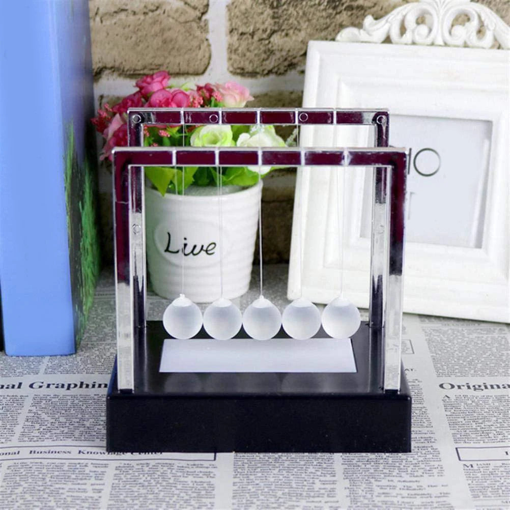 LED Light Up Newtons Science Balance Balls