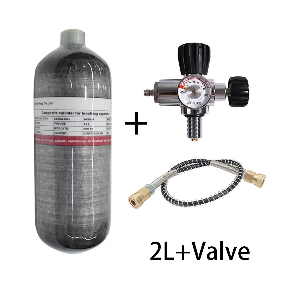 TUXING 2L Carbon Fiber Cylinder Filling Station Regulating