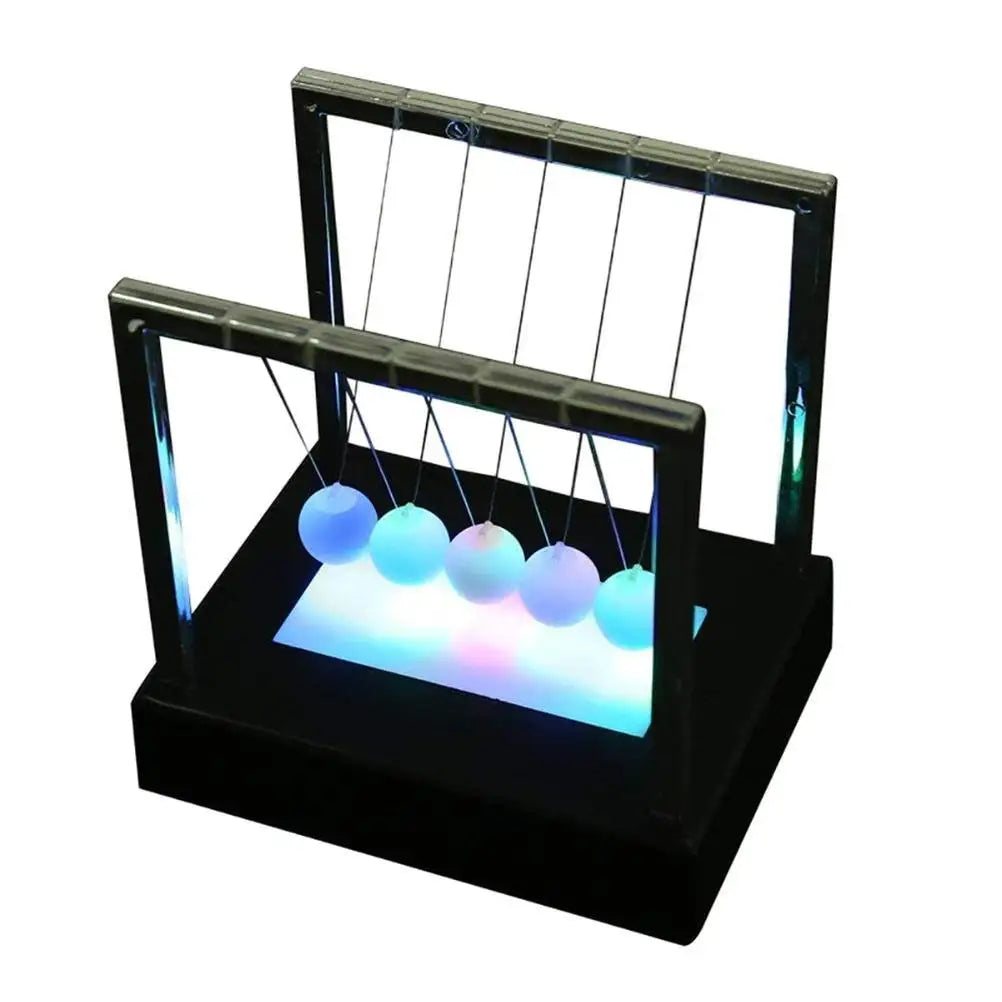 LED Light Up Newtons Science Balance Balls
