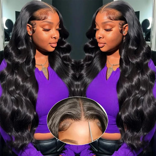 Lace Closure Wigs Human Hair Wear & Go Glueless