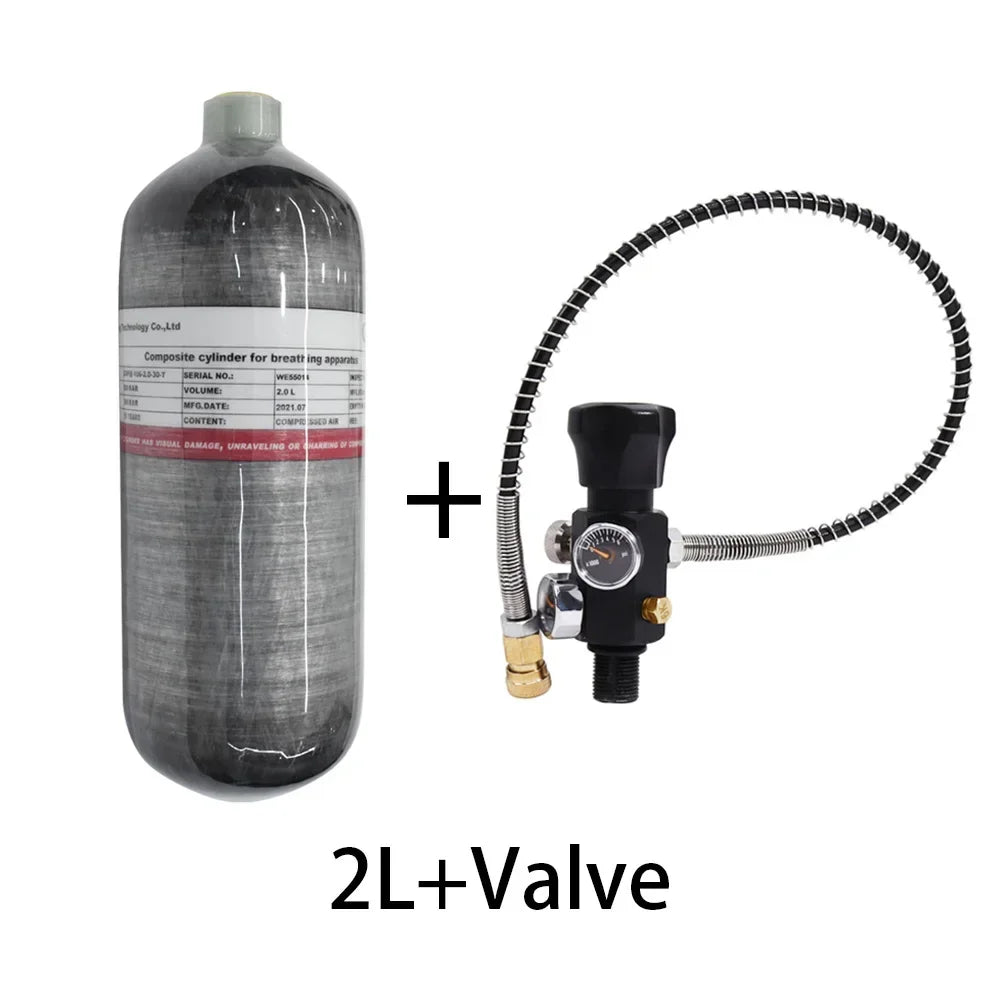 TUXING 2L Carbon Fiber Cylinder Filling Station Regulating