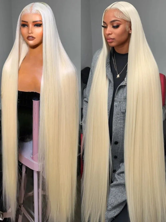 Blonde Density Straight lace front human hair