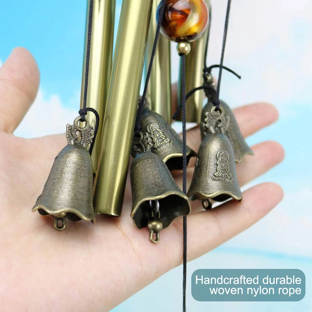 Metal Wind Chime Bells Outdoor Garden Home