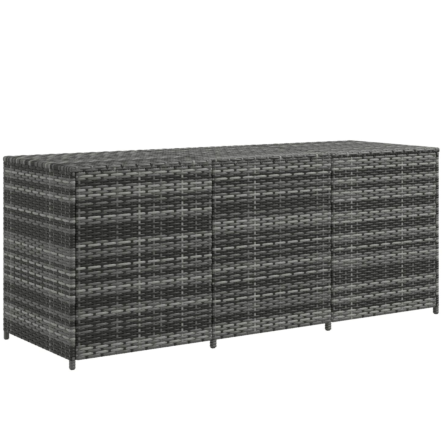Outsunny Storage Box W/ Pneumatic Bar Lift