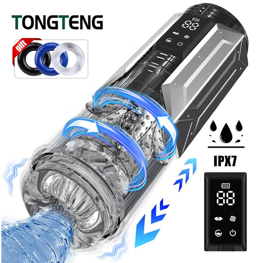 Automatic Male Masturbator Rotating Licking Thusting Modes