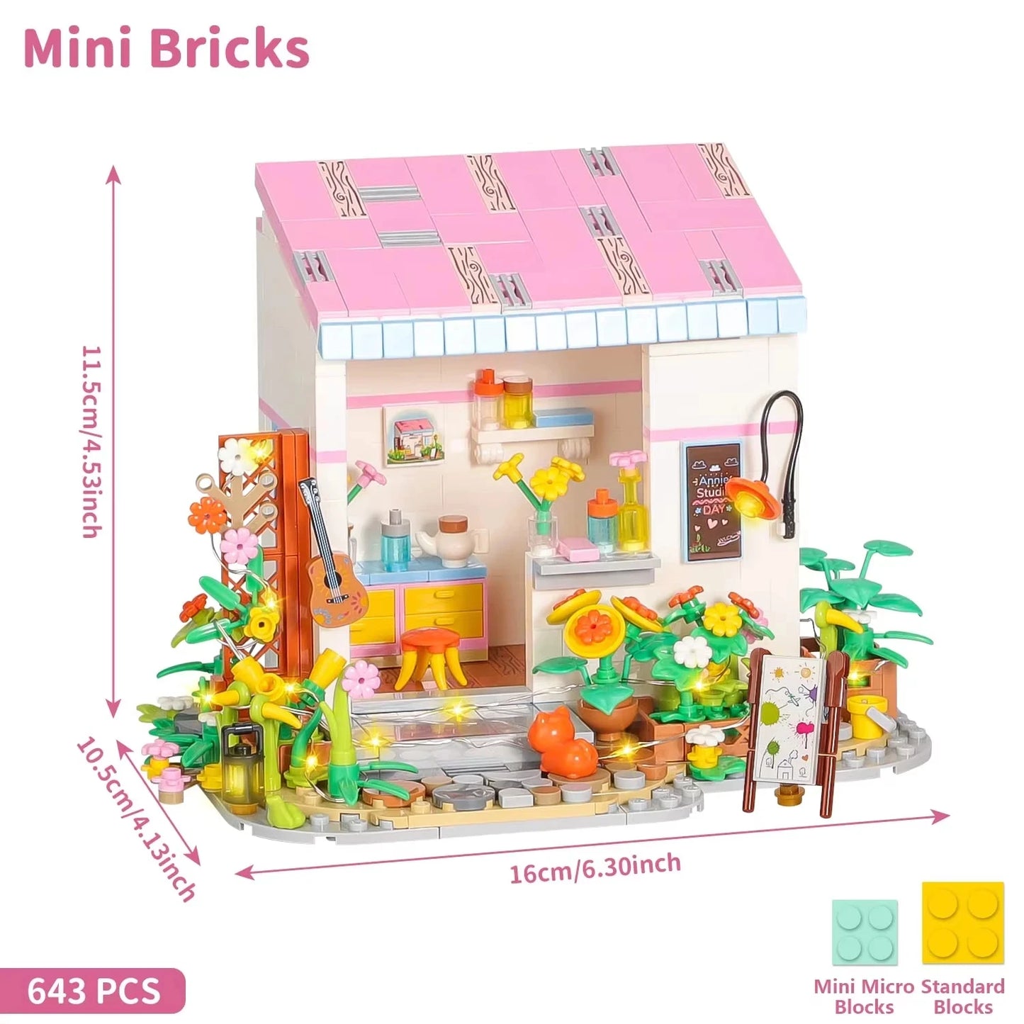 Annie's Studio Model Building Blocks Set Educational