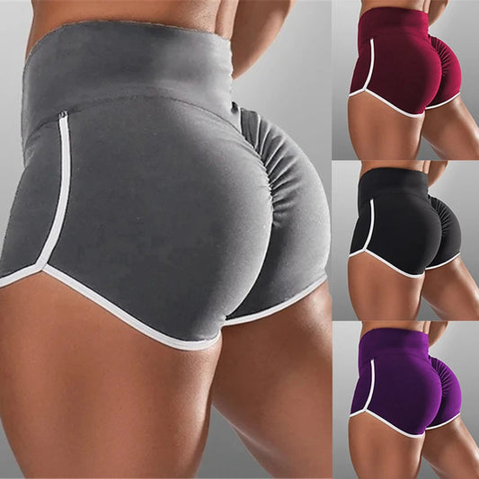Women Sports Fitness Gym Skinny Slim Shorts