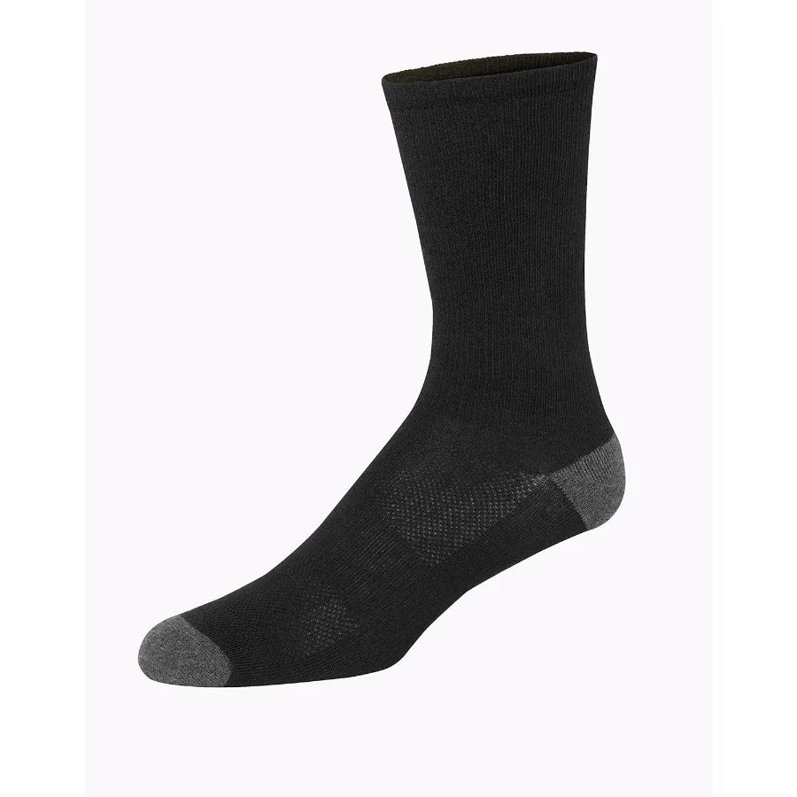 12 Pack Lightweight Crew and Ankle Socks for Men