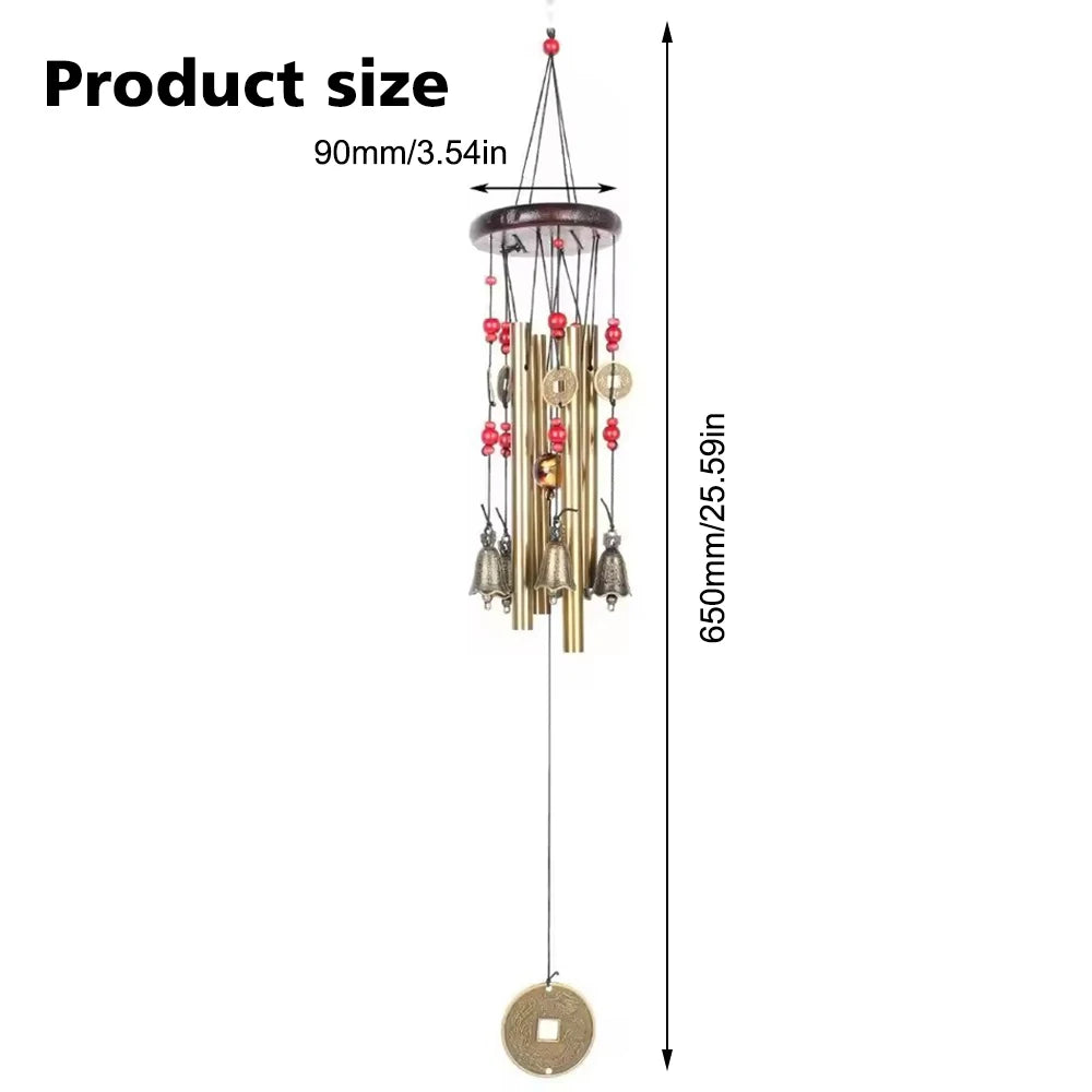 Metal Wind Chime Bells Outdoor Garden Home
