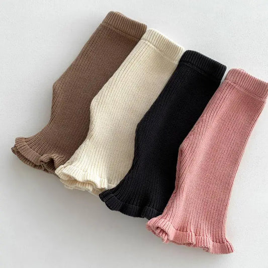 Infant Girl Boot Cut Knitted Pants