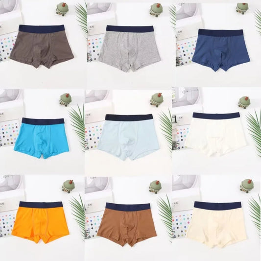 5PC High Quality Boys Boxer Cotton Underwear