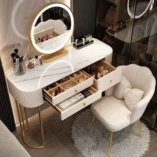 Makeup Luxury Dressing Table Mirror Led Light Salon