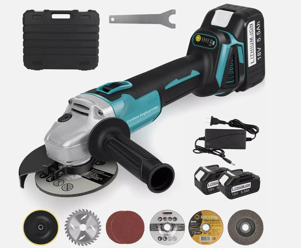 Cordless Power Angle Grinder Rechargeable