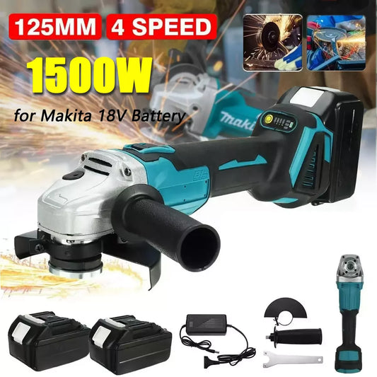 Cordless Power Angle Grinder Rechargeable