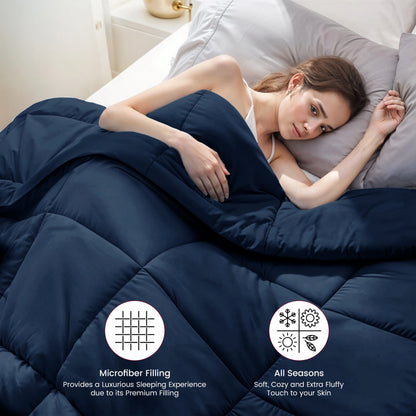 Lux Decor Down Alternative Comforter Fluffy Design