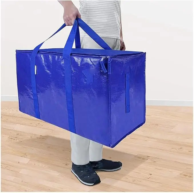 6 Pack Extra Large Moving Bags Heavy Duty Zippers