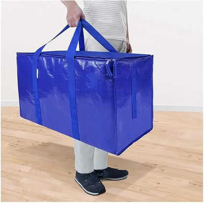 6 Pack Extra Large Moving Bags Heavy Duty Zippers