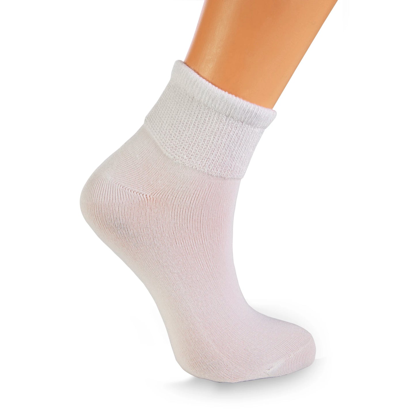 3 Pair Diabetic Ankle Socks Cotton