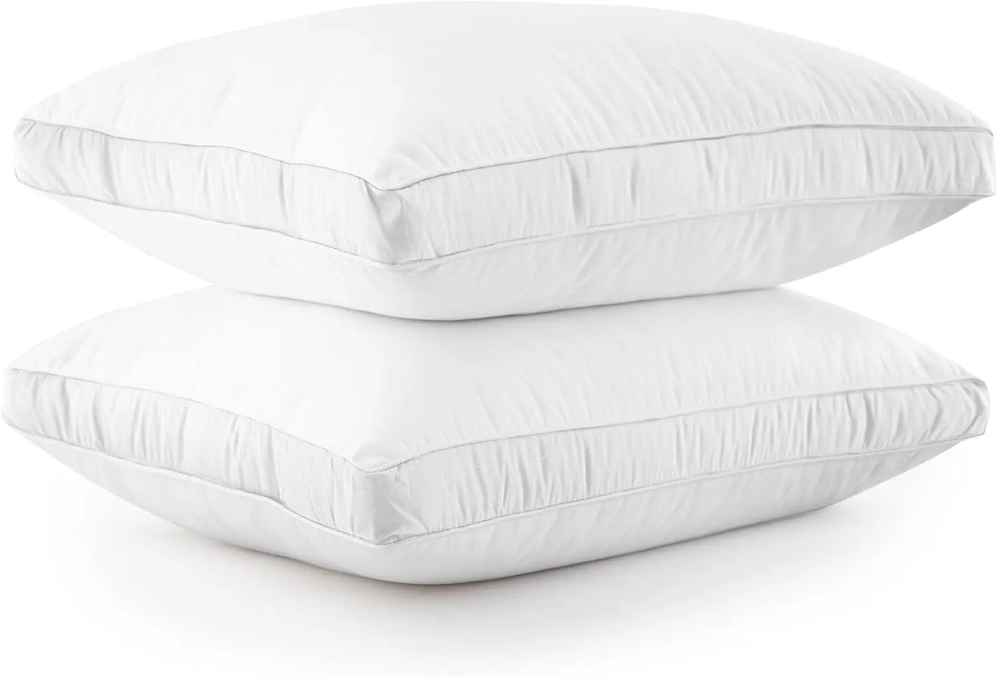 Lux Décor Bed Pillows- Set of 2 - Hotel Quality