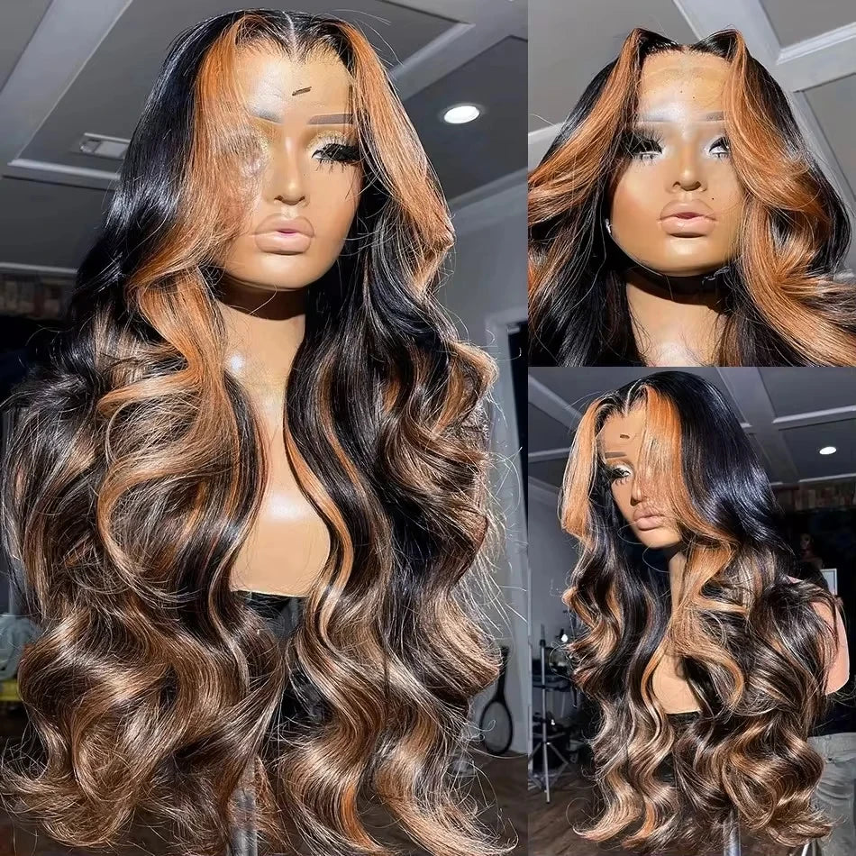 Mossily High Density Ombre Highlight Body Wave