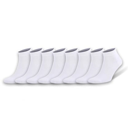 8 Pair Low Cut Ankle Socks for Men