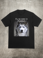Men's Husky Funny Name Pattern T shirt