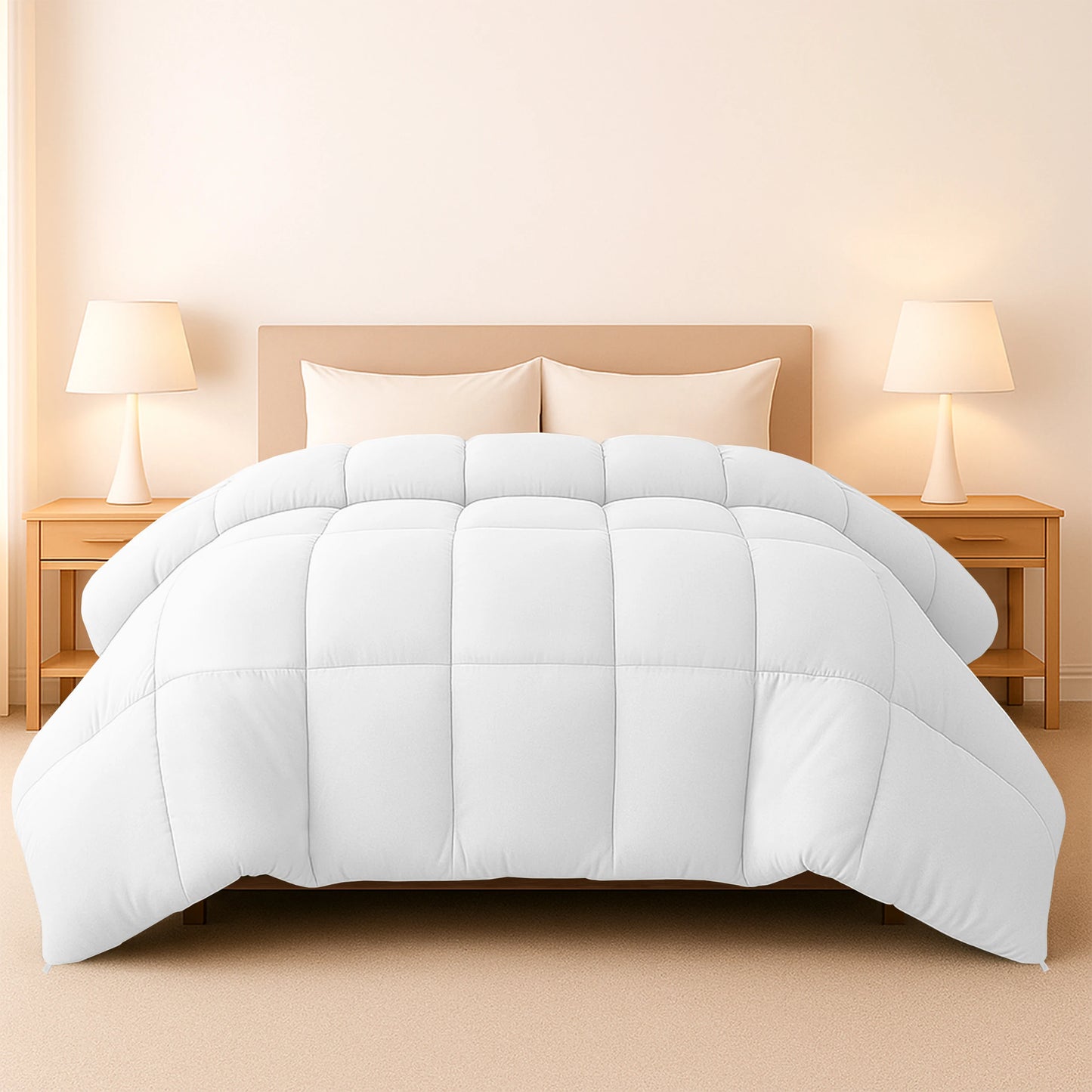Lux Decor Down Alternative Comforter Fluffy Design