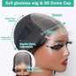 Lace Front Human Hair Wigs Deep Wave