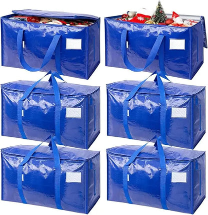 6 Pack Extra Large Moving Bags Heavy Duty Zippers