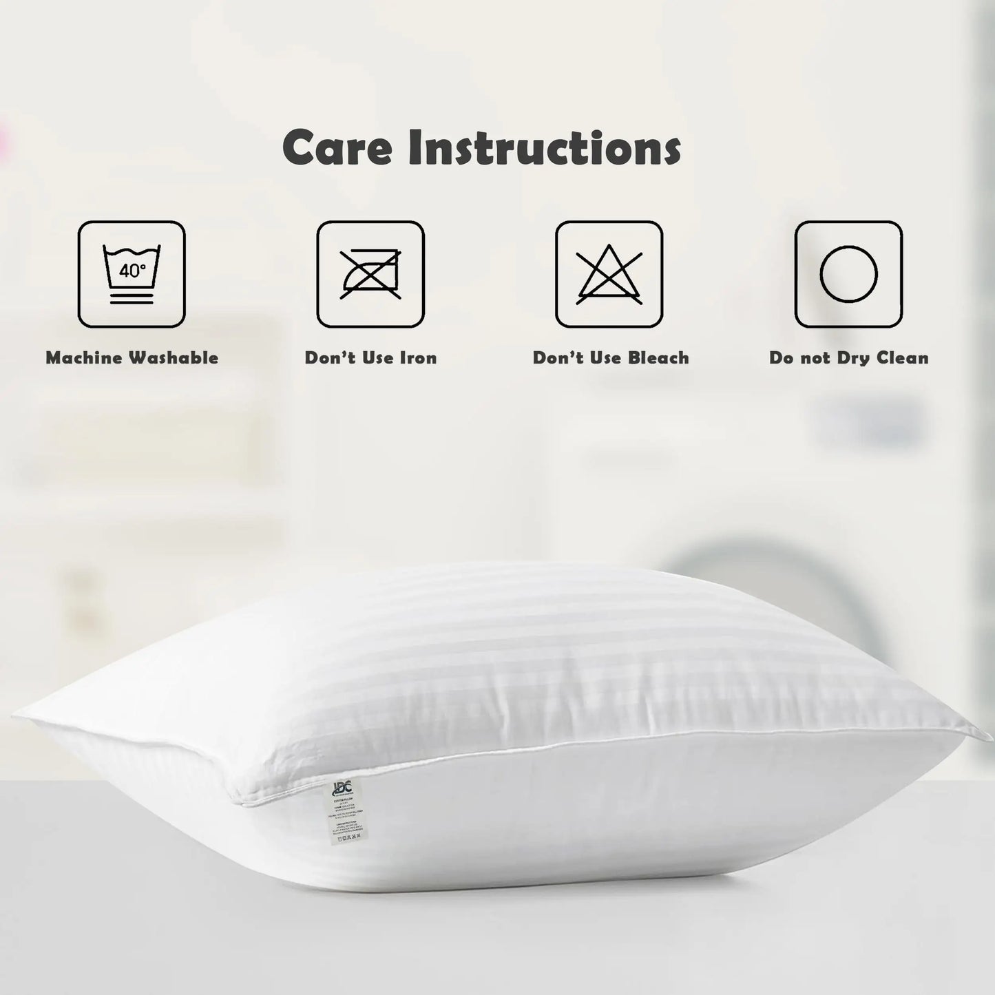 LUX Décor Bed Pillows Set of 2 – Hotel Collection