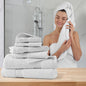 Lux Decor 6-Piece Bath Towel Set, Absorbent
