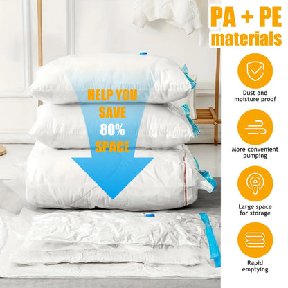 Vacuum Storage Bags with Electric Pumps (S/M/L)