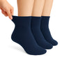 3 Pair Diabetic Ankle Socks Cotton