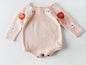 Knitted Baby Romper Newborn Clothes Long Sleeve