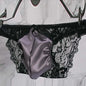Sexy Lace Mens Breathable Large Size Briefs