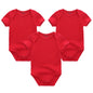 3 Pcs Baby Boy Jumpsuits, Bodysuit 100%Cotton